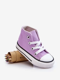 Dětské Vysoké Tenisky fialove Filemon