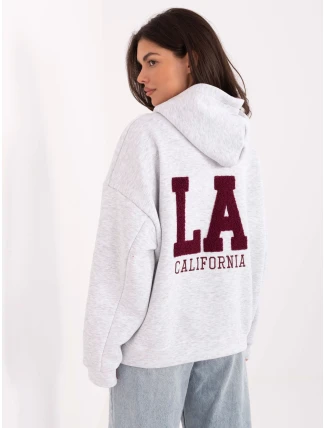 IT BL mikina H2492.66 světle šedá