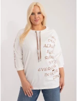 Halenka RV BZ 9450.36 bílo-hnědá Halenka RV BZ 9450.36 bílo-hnědá