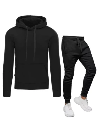 FashionStreet černá pánská tepláková souprava AX0383z