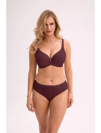 Poloměkká podprsenka Gaia BS 1058 Sonia Wine Poloměkká podprsenka Gaia BS 1058 Sonia Wine