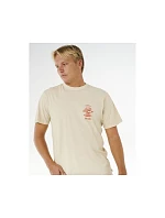 Pánské tričko RIP CURL Search Icon Tee, béžové Pánské tričko RIP CURL Search Icon Tee, béžové