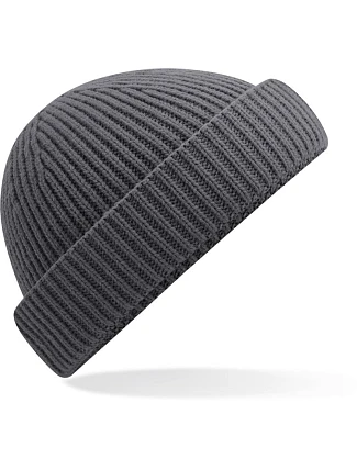 Beechfield B 383R Pletená čepice "Harbour" 53.383R graphite grey Beechfield B 383R Pletená čepice "Harbour" 53.383R graphite grey