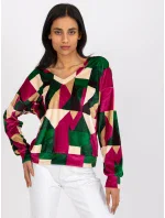 Halenka DHJ BZ 6550.74P tmavě zelená