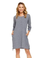Noční košile 4129 grey plus - Doctornap Noční košile 4129 grey plus - Doctornap