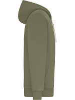 Daiber JN 1320 Pánská mikina s kapucí "Sherpa" 02.1320 olive/nature
