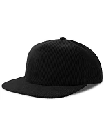 Atlantis Headwear Severny 5 panelová manšestrová kšiltovka 33.0307 black Atlantis Headwear Severny 5 panelová manšestrová kšiltovka 33.0307 black