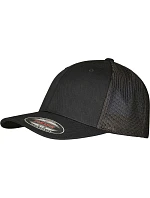 Flexfit 6511RM 6 panelová Trucker kšiltovka "Recycled" 55.11RM black/black