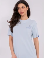 Tričko D12022M02842A světle modré