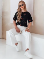 Dámské třešňové tričko FRUTTIKA černé FashionStreet RY2891