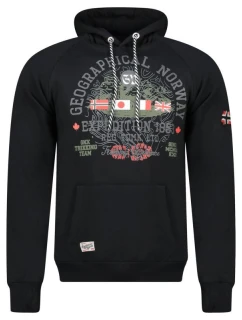 Geographical Norway Gexpe DB 100 M WZ3003H/GN-Černá mikina