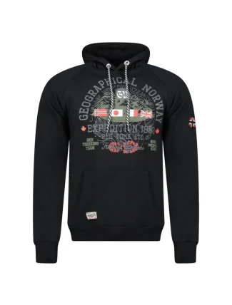 Geographical Norway Gexpe DB 100 M WZ3003H/GN-Černá mikina