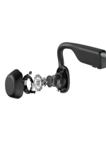 Shokz OpenMove USB-C šedá bezdrátová sluchátka s kostmi