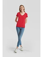 Fruit of the Loom Lady-Fit Iconic 150 V-Neck T Dámské tričko s výstřihem do V 16.1444 black Fruit of the Loom Lady-Fit Iconic 150 V-Neck T Dámské tričko s výstřihem do V 16.1444 black