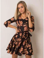 Šaty LK SK 508307 3.75P černá a béžová Šaty LK SK 508307 3.75P černá a béžová