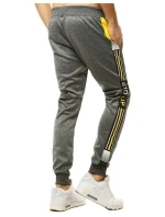 Pánské tmavě šedé tepláky FashionStreet UX2779