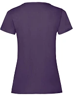 Fruit of the Loom Lady-Fit Valueweight T Dámské tričko 16.1372 purple Fruit of the Loom Lady-Fit Valueweight T Dámské tričko 16.1372 purple