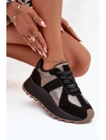 Dámské Sněhule Na Platformě Big Star OO274A217 HI-POLY SYSTEM Černé Dámské Sněhule Na Platformě Big Star OO274A217 HI-POLY SYSTEM Černé