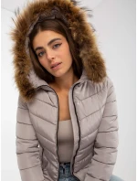 Dámská bunda NM KR P22 6627 03P tmavě lila