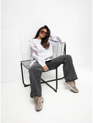 Mikina RV BL A1042.25 světle šedá