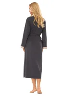 L&L 2505 dlouhý dámský viskózový župan M-2XL L&L 2505 dlouhý dámský viskózový župan M-2XL