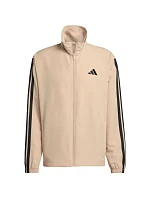 Pánské tepláky adidas Sportswear Basic 3-Stripes Woven Tracksuit Beige JX3149