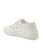 Lee Cooper dámské sportovní boty white platform lace-up dámské