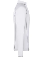 Daiber JN 498 Pánské funkční tričko s dlouhým rukávem 02.0498 white/silver