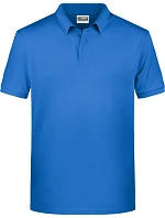 Daiber 8010 Pánské piqué polo z bio bavlny 02.8010 cobalt Daiber 8010 Pánské piqué polo z bio bavlny 02.8010 cobalt