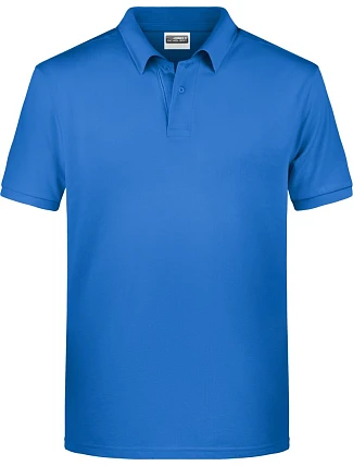 Daiber 8010 Pánské piqué polo z bio bavlny 02.8010 cobalt Daiber 8010 Pánské piqué polo z bio bavlny 02.8010 cobalt