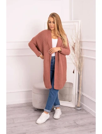 Svetr s netopýřími rukávy tmavě růžový Svetr s netopýřími rukávy tmavě růžový