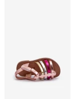 Dětské Gladiátorské Sandálky S Páskem V Multibarevném Designu Radovia Dětské Gladiátorské Sandálky S Páskem V Multibarevném Designu Radovia