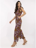 Kombinéza DHJ KO 13568.13P kaštanová