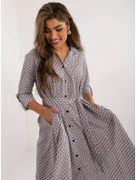 Šaty LK SK 509673.13 šedé Šaty LK SK 509673.13 šedé