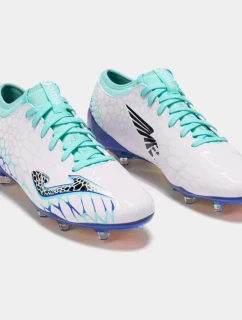 Pánské kopačky Joma GOL 2472 FG White Turquoise