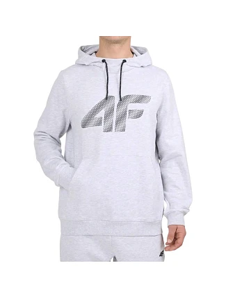 Pánská mikina 4F M2548 cool light grey melange 4FWMM00TSWSM2548 27M pánské