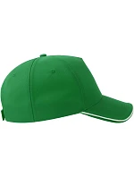 Atlantis Headwear Recy Five Piping 5 panelová sandwich kšiltovka 33.0282 green/white Atlantis Headwear Recy Five Piping 5 panelová sandwich kšiltovka 33.0282 green/white