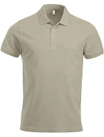 Clique Classic Lincoln S/S Pánské piqué polo z těžké bavlny 67.8244 light khaki Clique Classic Lincoln S/S Pánské piqué polo z těžké bavlny 67.8244 light khaki