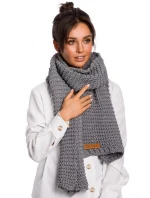 Dámské dlouhá zimní šála BK041 šedá - BeWear