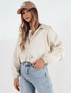 Dámská přechodová bunda s kapucí ISCAR bílá FashionStreet TY4207