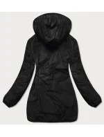 Černá oboustranná dámská bunda (h1038-01)