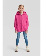 Fruit of the Loom Classic Kids Sweat Jacket Dětská mikina s kapucí 16.2045 black Fruit of the Loom Classic Kids Sweat Jacket Dětská mikina s kapucí 16.2045 black