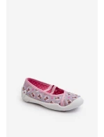 Domácí Lodičky S Pejskem Befado 116Y325 Růžové