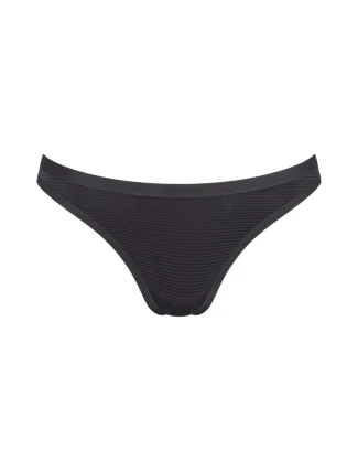Dámská tanga ZERO Feel Air String - BLACK - černé 0004 - SLOGGI