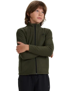 Chlapecký fleece 4F M413 khaki 4FJWAW25TFLEM413 43S