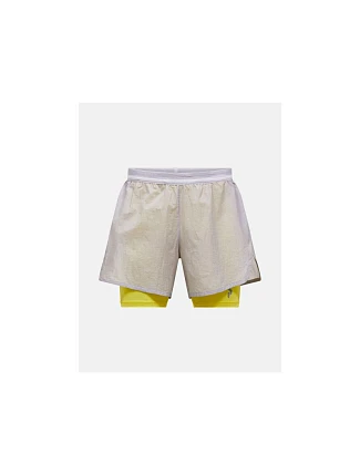 Pánské šortky PEAK PERFORMANCE M Discover 2-In-1 Shorts, šedé Pánské šortky PEAK PERFORMANCE M Discover 2-In-1 Shorts, šedé
