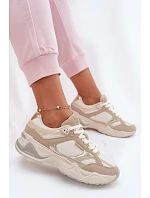 Dámské tenisky na platformě GAP MARATHON GPW6154923895 Béžové