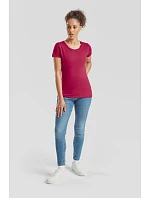 Fruit of the Loom Lady-Fit Iconic 195 T Dámské tričko z těžké bavlny 16.1424 navy