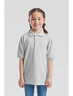 Fruit of the Loom Kids 65/35 Polo Dětské piqué polo 16.3417 white Fruit of the Loom Kids 65/35 Polo Dětské piqué polo 16.3417 white