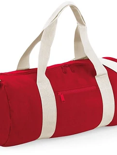 BagBase BG 140 Kulatá sportovní taška 52.0140 classic red/off white